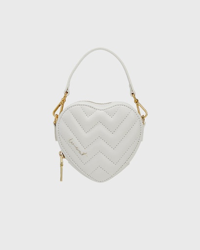 [WE00132107] AC20138 Tasche Mini Heart Bag Coconut